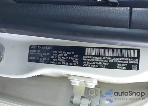 2016 Jeep Renegade Trailhawk z USA, uszkodzony, nr VIN ZACCJBCT0GPC74542